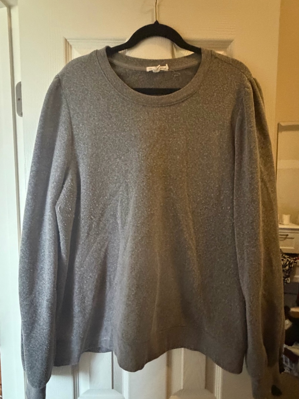 Threads 4 Thought Crewneck Sweater in Heather Gray